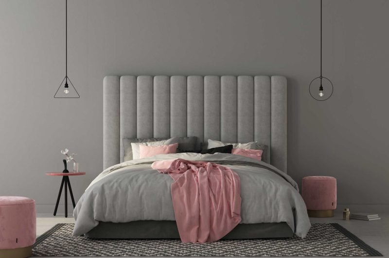 Channel Back Headboard